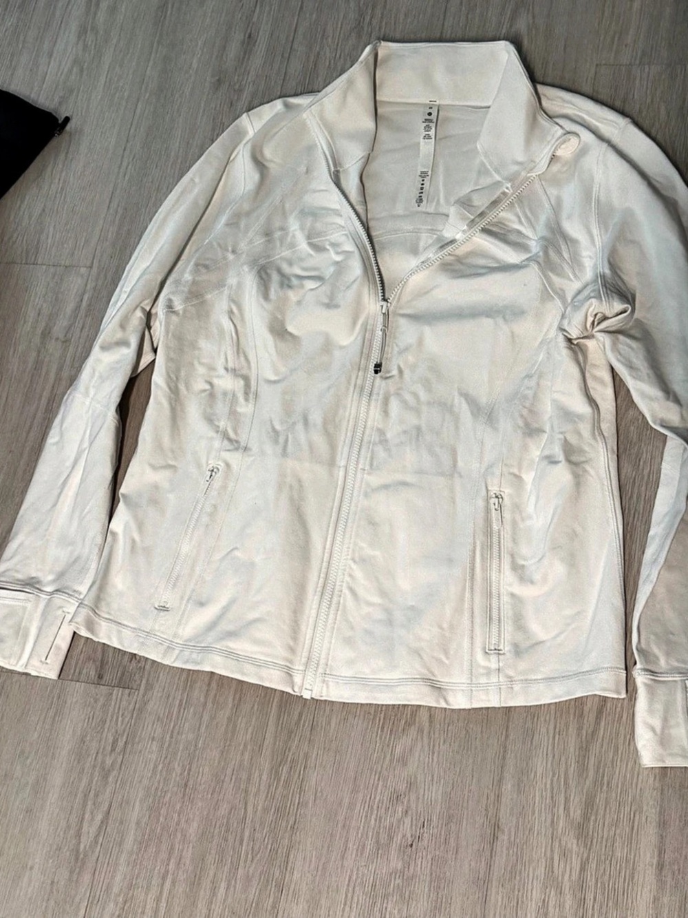 lululemon Define Jacket *Luon White Zip Jacket Size 20